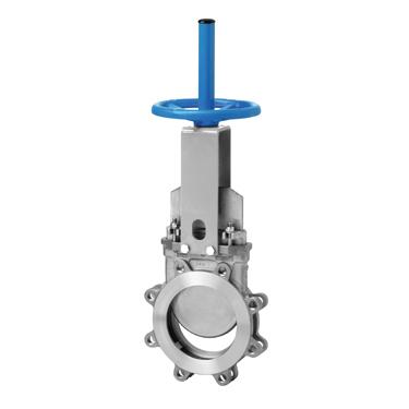 Válvula guilhotina unidirecional tipo lug de uso geral conforme norma MSS SP-81